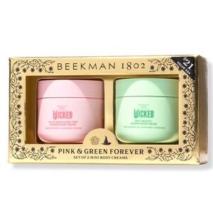 Beekman 1802 x Wicked Pink & Green Forever Whipped Body Cream Set